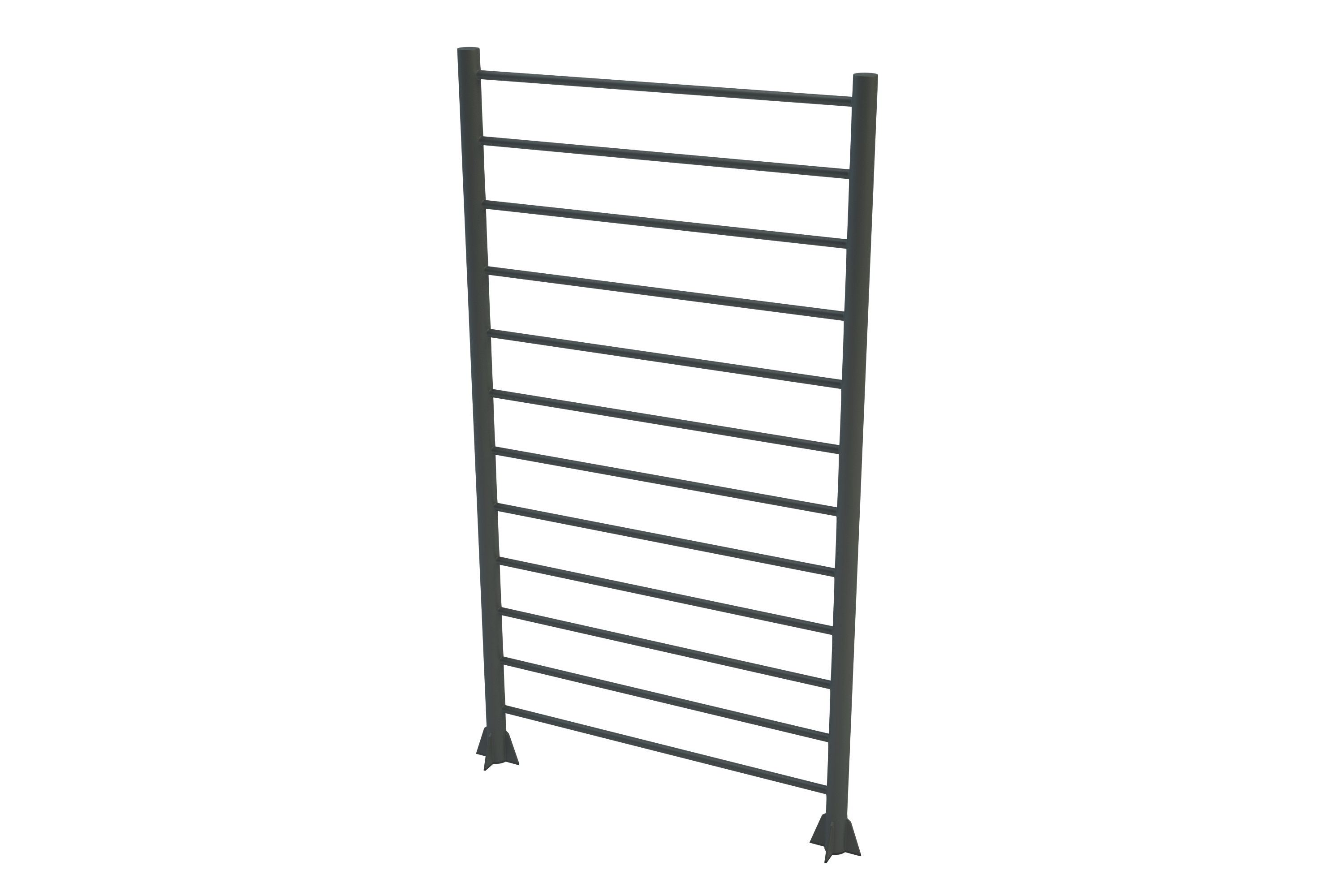 et bilde av et håndklestativ på svart bakgrunn.