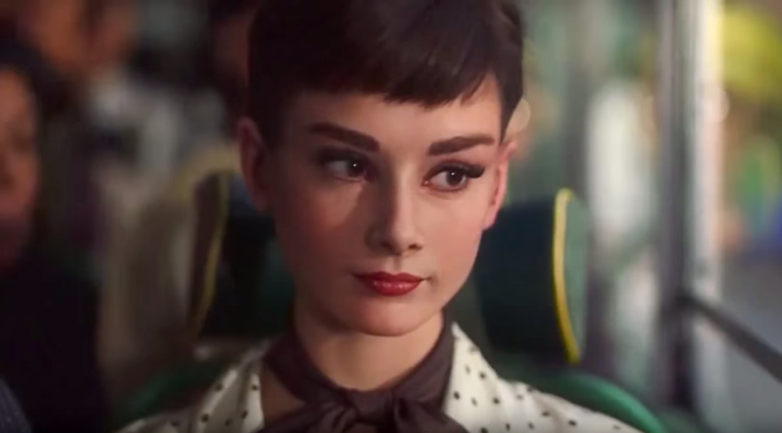 Gjenskapning av Audrey Hepburn i 3D